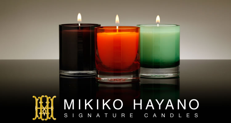 MIKIKO HAYANO - SIGNATURE CANDLES